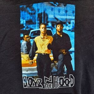 Boyz N The Hood Hoodie Sweatshirt Men's Small Black Ice Cube Hip Hop Urban Rap